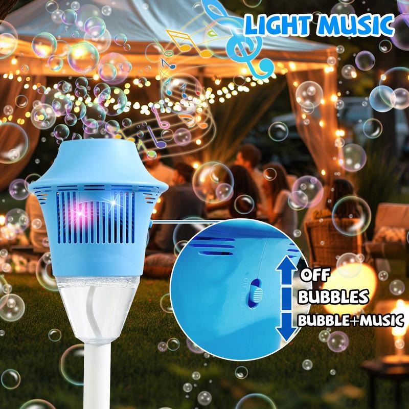 Portable Automatic High Output Bubble Machine with Adjustable Height