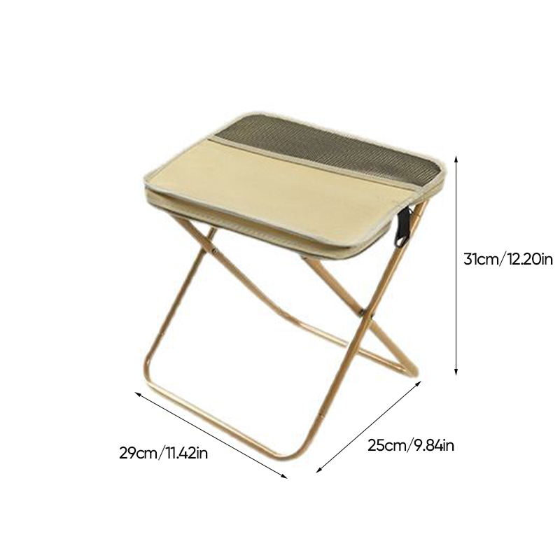 Foldable Backpack Stool and Portable Chair for Camping and Fishing