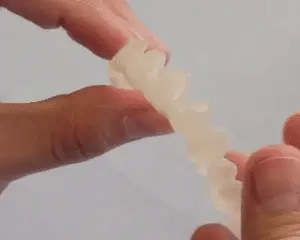Snap-On Veneers for Upper and Lower Teeth with Removable Smile Cover