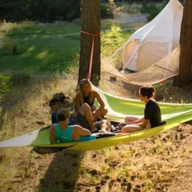 Large Multi Person Hammock with High Capacity for Camping and Outdoors