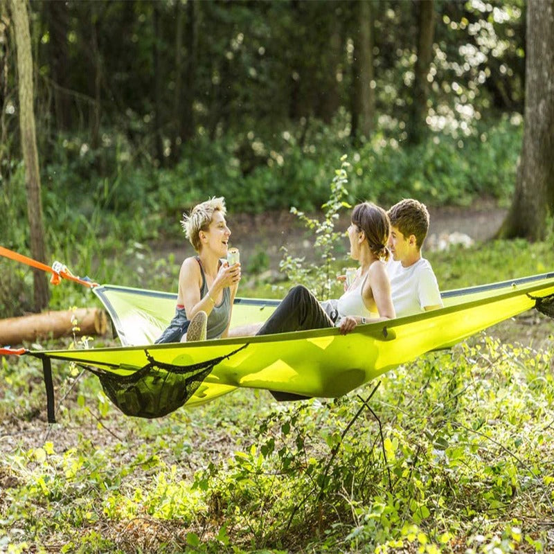 Large Multi Person Hammock with High Capacity for Camping and Outdoors