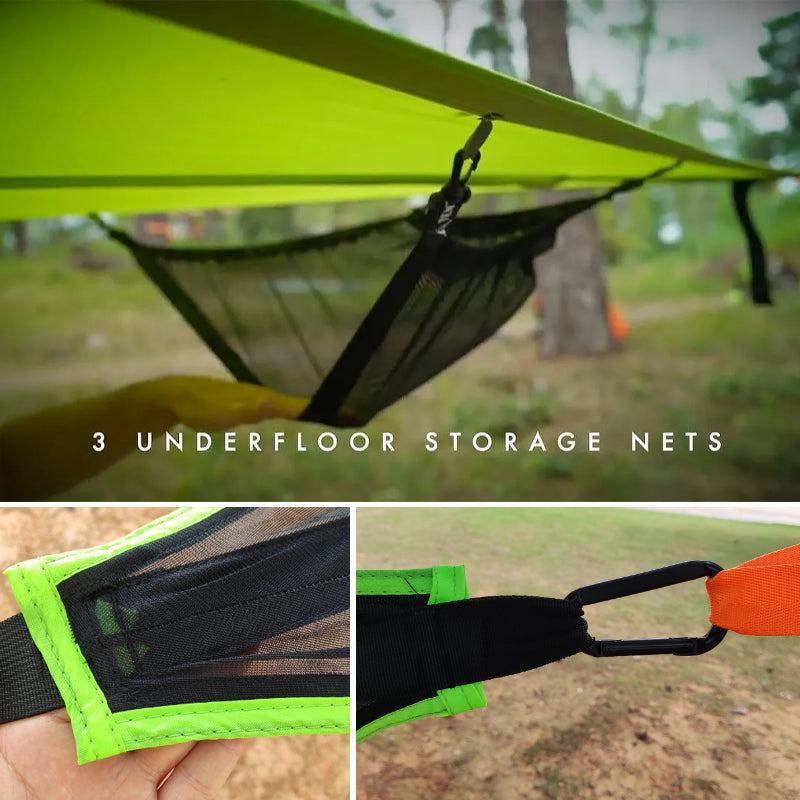 Large Multi Person Hammock with High Capacity for Camping and Outdoors