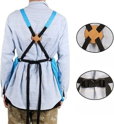 Water-Resistant Gardening Apron | Heavy Duty Tool Belt & Pockets