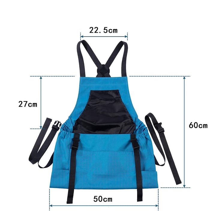 Water-Resistant Gardening Apron | Heavy Duty Tool Belt & Pockets