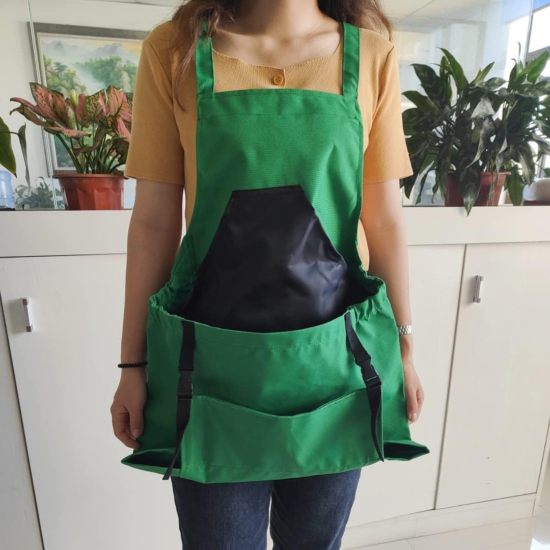 Water-Resistant Gardening Apron | Heavy Duty Tool Belt & Pockets