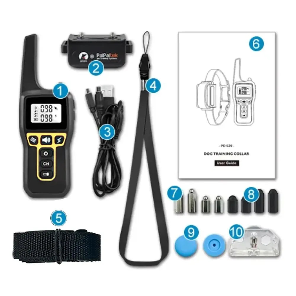 1000m Remote Dog Training Collar | Rechargeable Waterproof Trainer for All Dogs