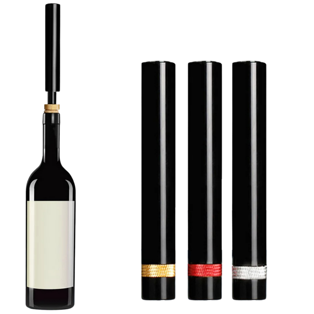 Air Pressure Wine Opener | Stainless Steel Pump Corkscrew