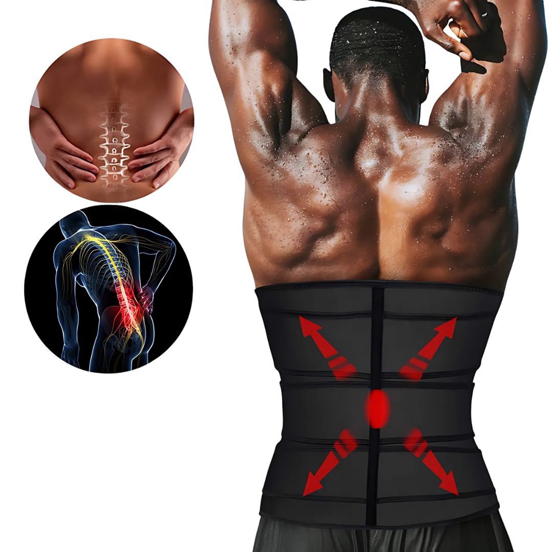Breathable Neoprene Waist Trainer Belt – Triple Compression Support Band for Workouts & Postpartum Recovery