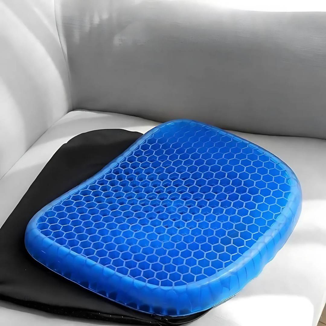 Orthopedic Gel Seat Cushion | Coccyx Pad for Sciatica & Tailbone