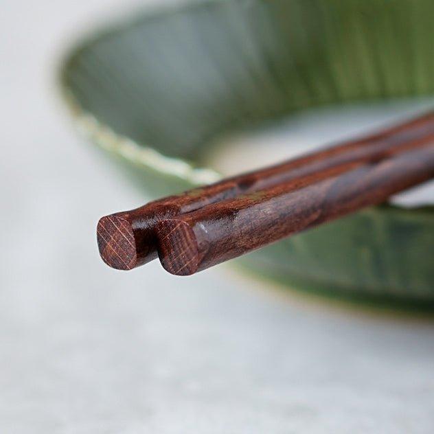 Japanese Wooden Chopstick Set | Reusable Natural Wood Tableware