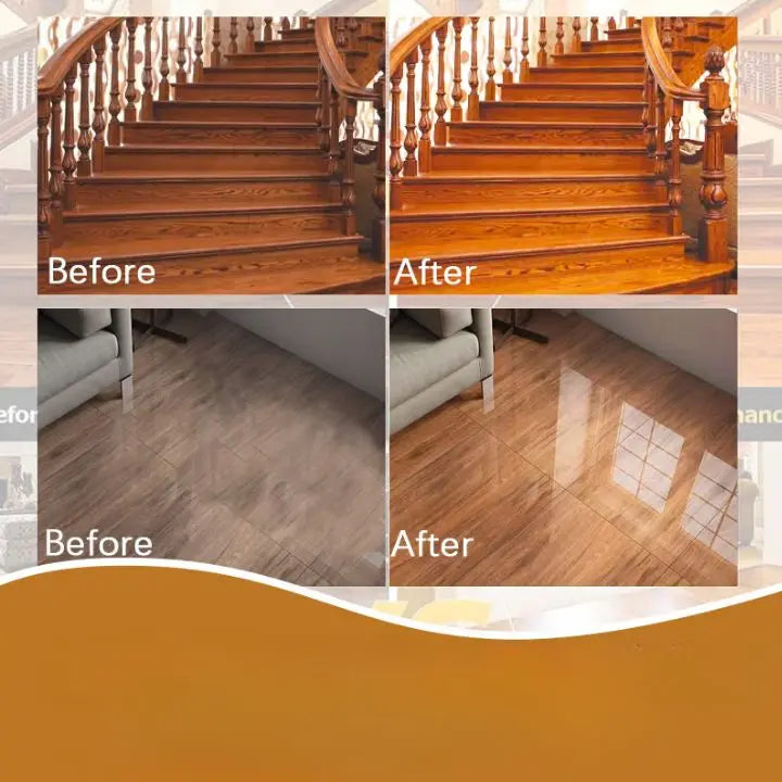 Natural Beeswax Wood Care Spray – Non-Toxic Polish & Conditioner for Furniture, Cabinets & Floors
