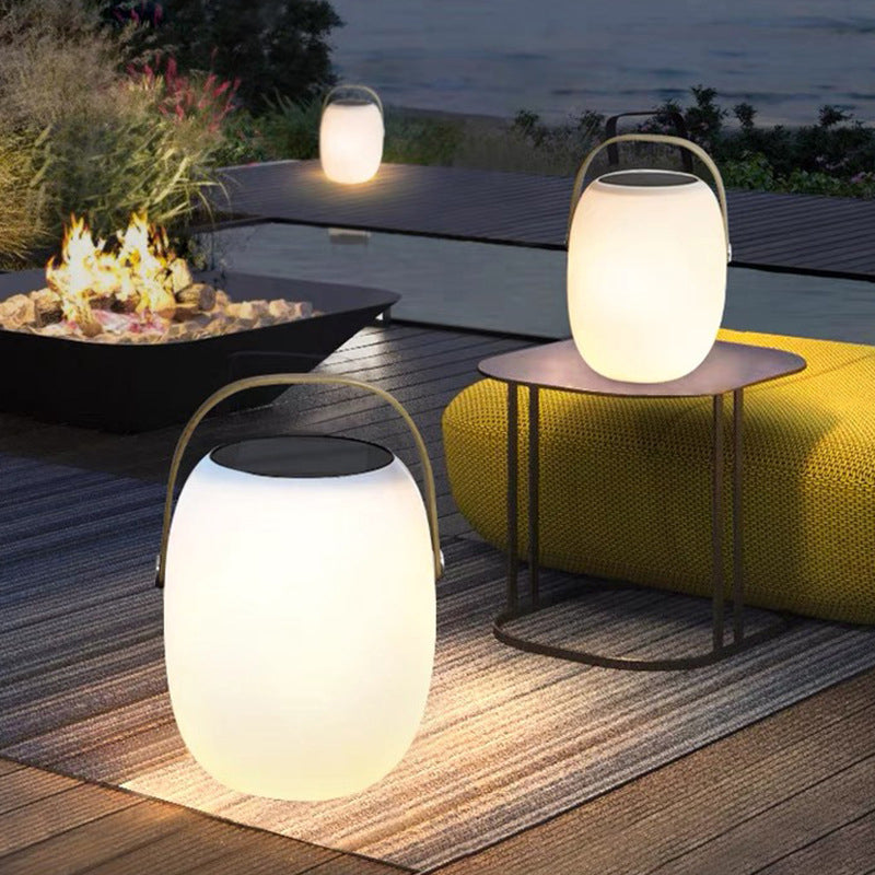 Waterproof Solar Powered LED Outdoor Lantern and Portable Garden Light