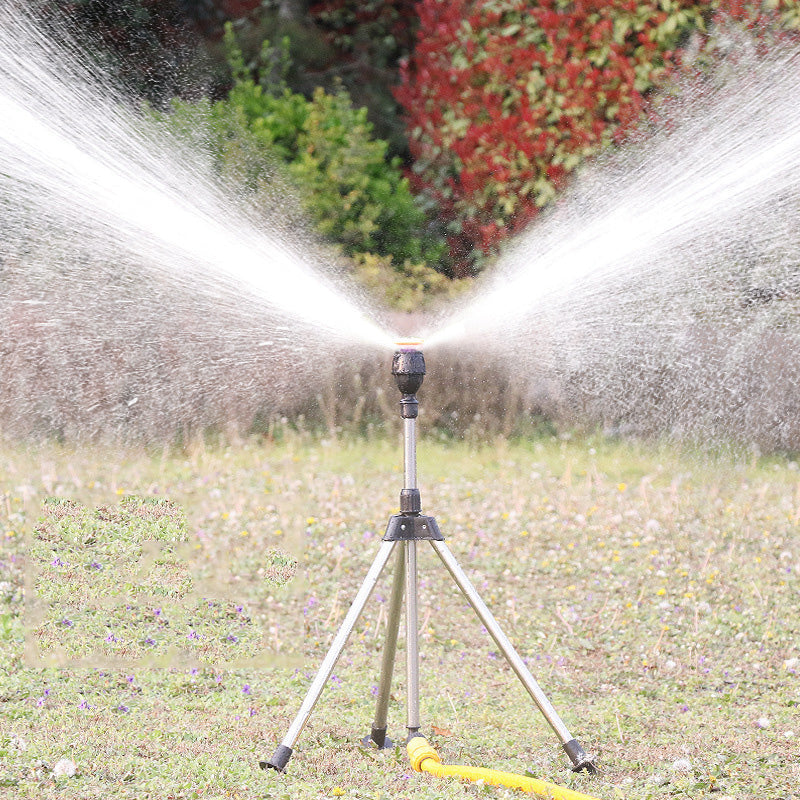 Rotating Tripod Lawn Sprinkler | Adjustable Telescoping Yard Irrigation