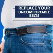Buckleless Stretch Elastic Belt | Invisible No-Show Jeans Belt