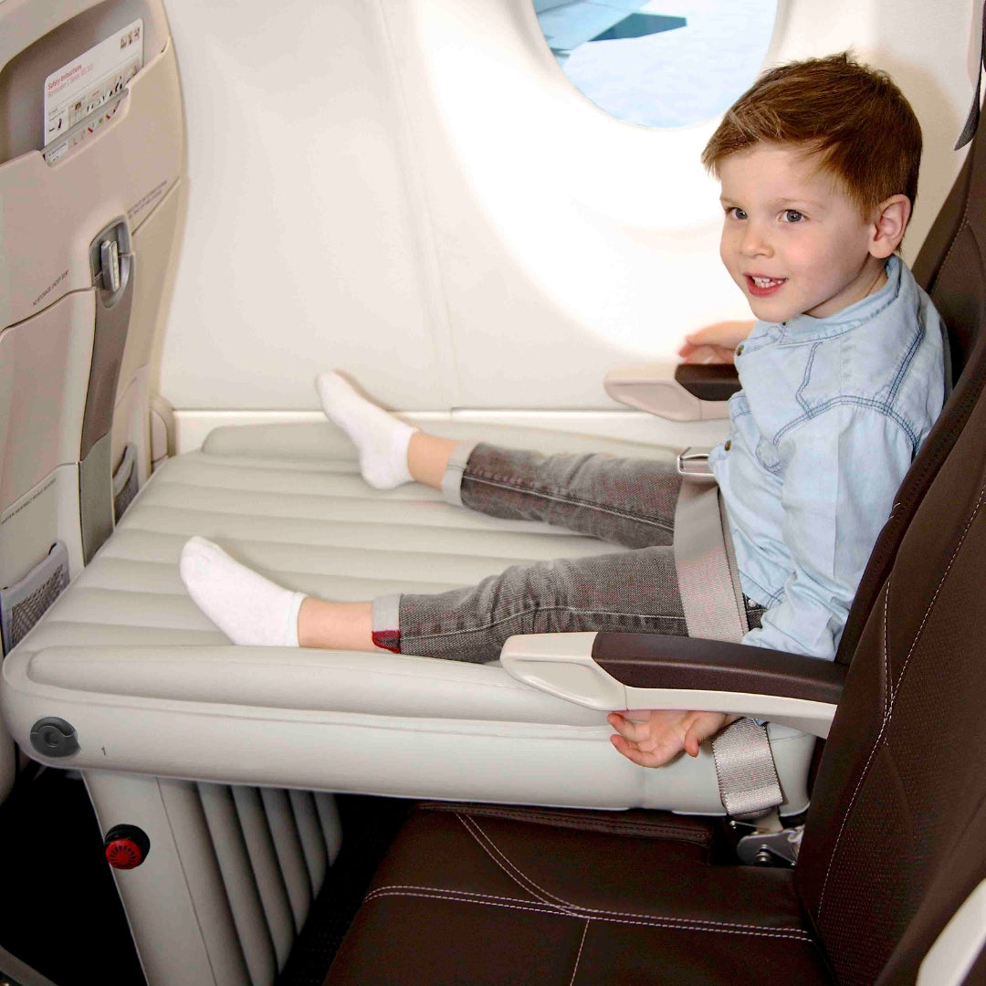 Kids Inflatable Travel Air Mattress | Portable Toddler Sleepover Bed