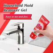 Mold & Mildew Remover Gel for Bathroom Grout, Tile & Caulk – No-Scrub Deep Cleaning Formula