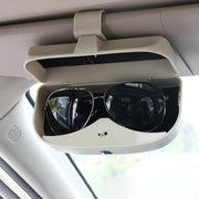 Universal Car Visor Sunglasses Case – One-Press Eyewear Holder & Organizer for Car, SUV & Truck