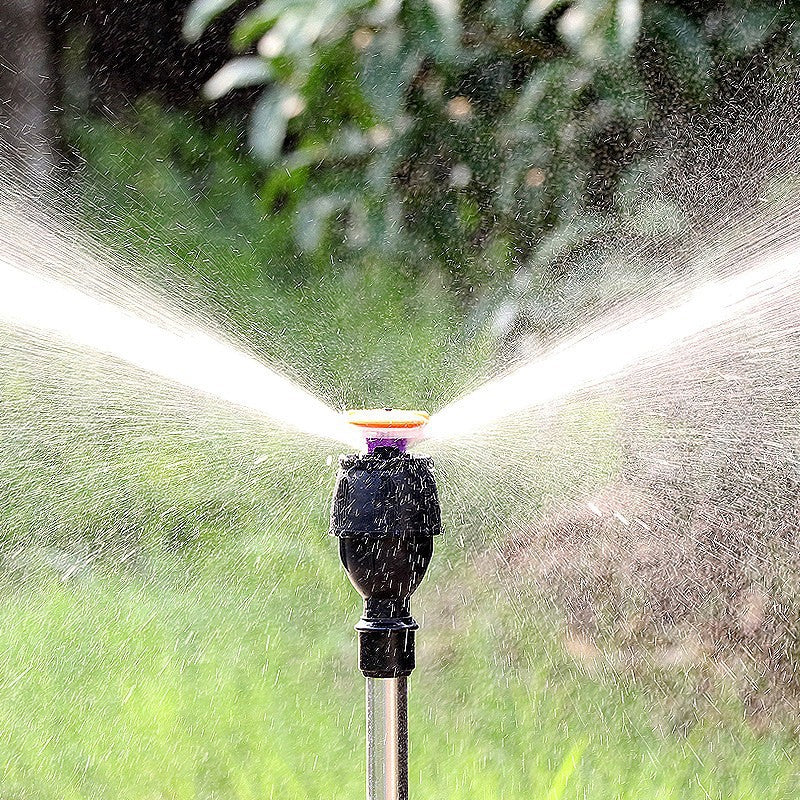 Rotating Tripod Lawn Sprinkler | Adjustable Telescoping Yard Irrigation