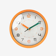 Nordic Minimalist Round Wall Clock with Easy to Read Clear Numbers