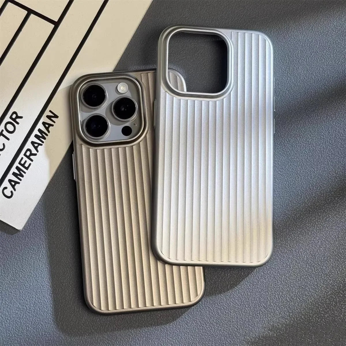 Titanium iPhone Case | Shockproof Protective Phone Cover | Heavy-Duty