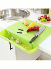 Multifunctional Cutting Board with Removable Scrap Collector Tray