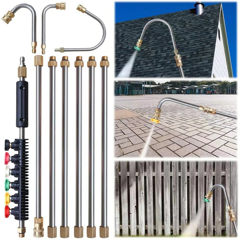 4000 PSI Telescoping Pressure Washer Wand | Gutter & Roof Cleaner