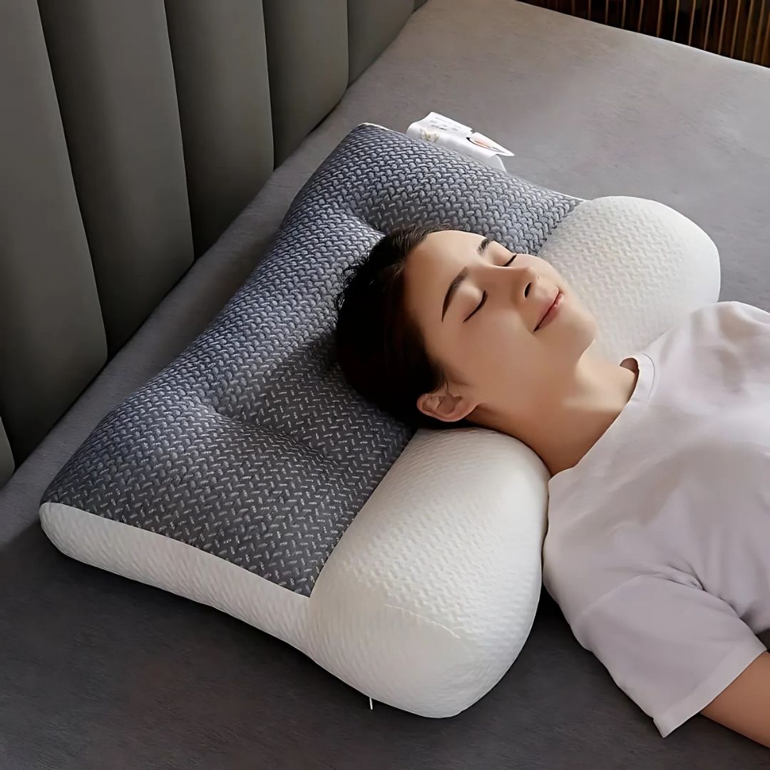 Orthopedic Cervical Neck Pillow | Contour Memory Foam Support for Pain Relief