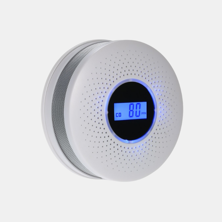 2-in-1 Smoke & Carbon Monoxide Detector Alarm – Loud Dual-Sensor Home Safety Alarm with Easy Installation