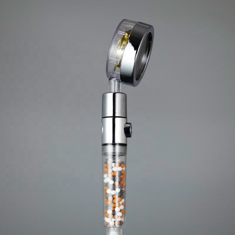 High-Pressure Handheld Shower Head with Water Filter and Massage Modes