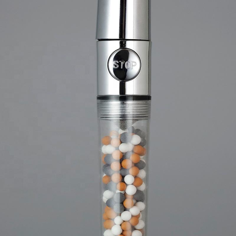 High-Pressure Handheld Shower Head with Water Filter and Massage Modes