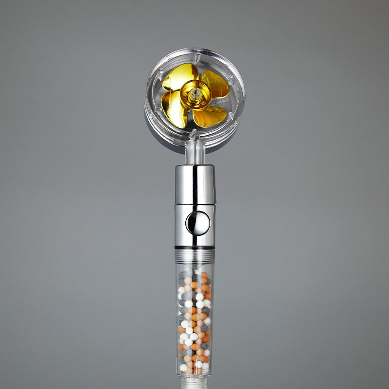 High-Pressure Handheld Shower Head with Water Filter and Massage Modes