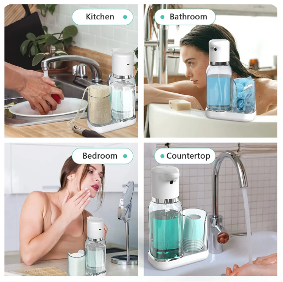 Automatic Mouthwash Dispenser | Touchless Bathroom Oral Rinse Station