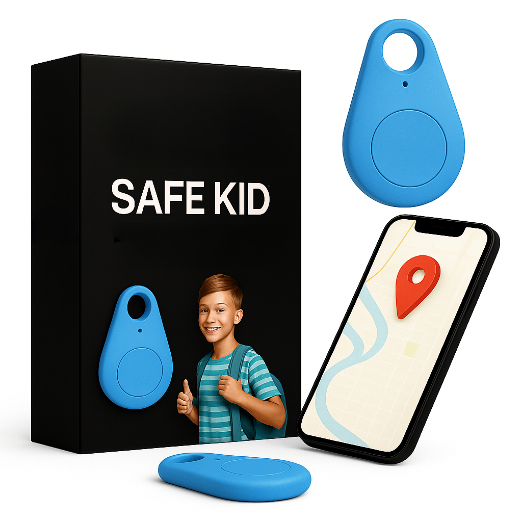 Waterproof Kids GPS Tracker | Real-Time Locator & SOS Button