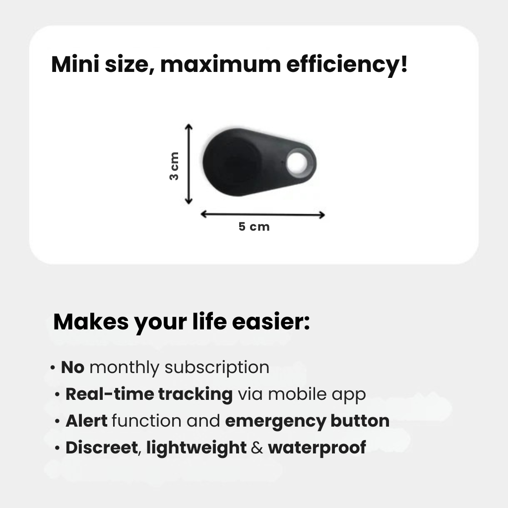 Waterproof Kids GPS Tracker | Real-Time Locator & SOS Button