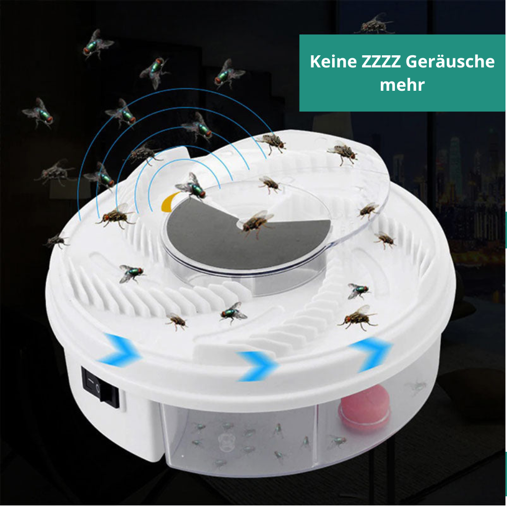 Automatic Rotating Fly Trap | Electric Fruit Fly Catcher & Killer