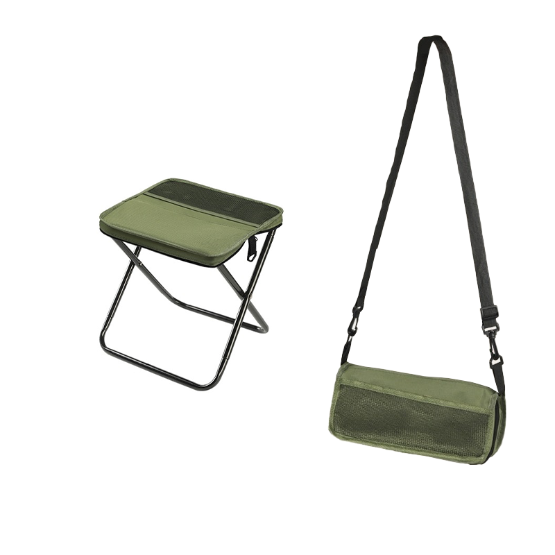 Foldable Backpack Stool and Portable Chair for Camping and Fishing