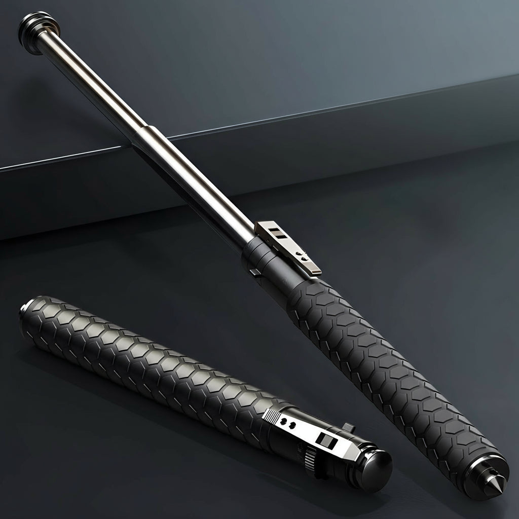 AllGuard Stick – Automatic Self-Defense Walking Stick with Stability Support