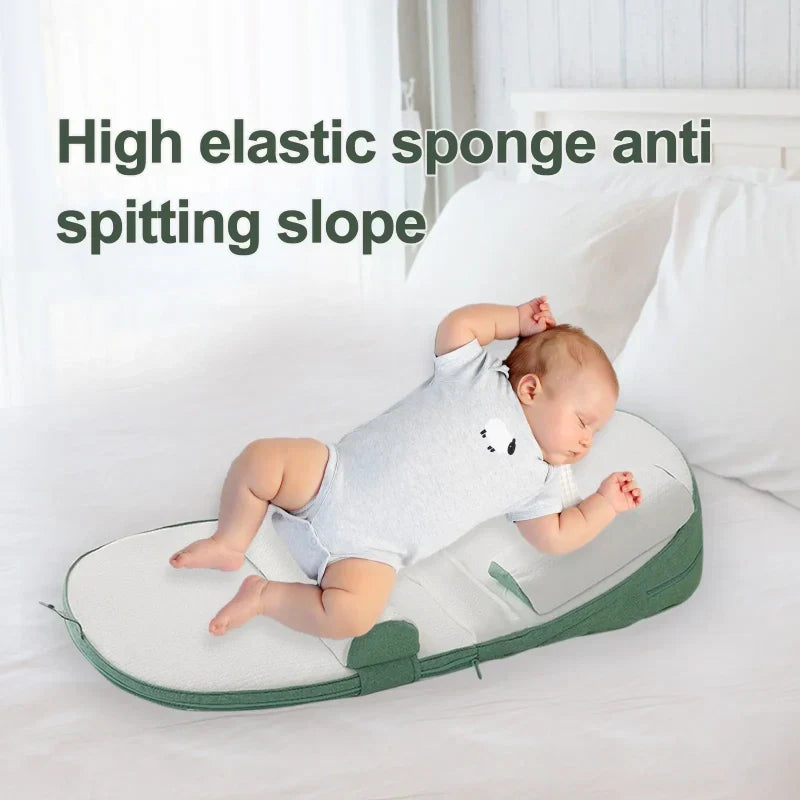 Infant Bed Wedge Pillow | Baby Sleep Positioner & Reflux Support