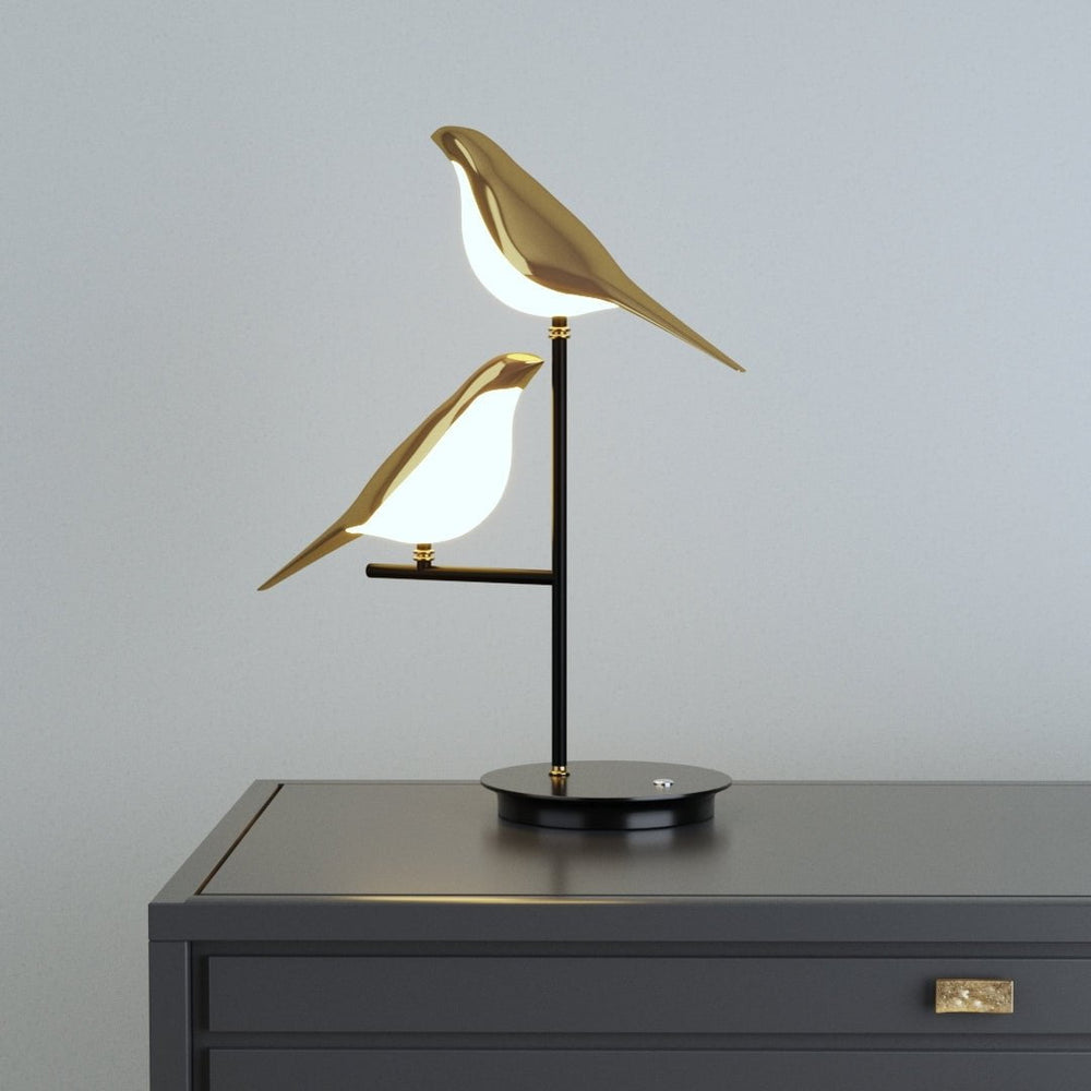 Modern Gold Bird Wall Sconce and Nordic LED Wall Light Fixture