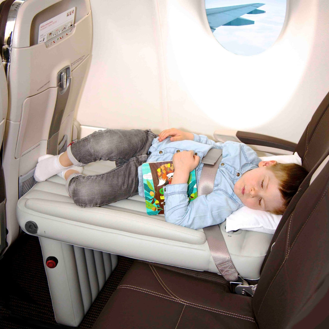 Kids Inflatable Travel Air Mattress | Portable Toddler Sleepover Bed
