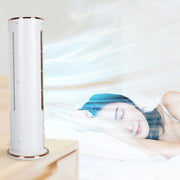 Bladeless desk fan with remote control
