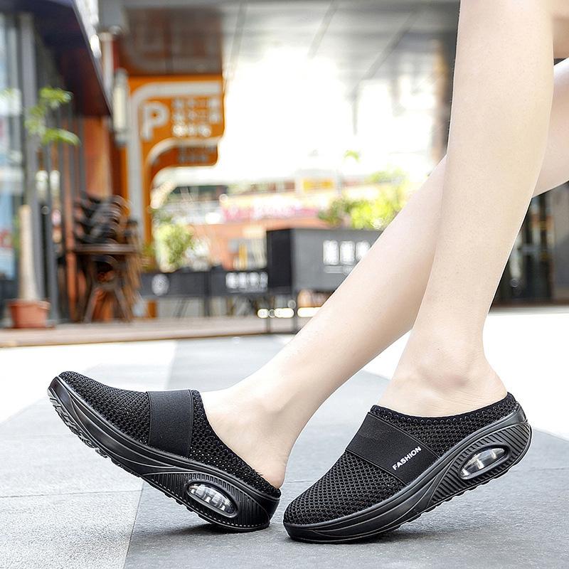 Breathable Orthopedic Slippers with Air Cushion Sole – Lightweight Comfort Sandals for Sensitive Feet