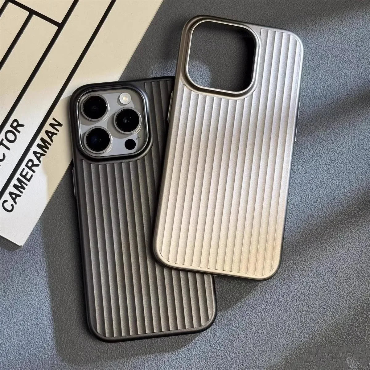 Titanium iPhone Case | Shockproof Protective Phone Cover | Heavy-Duty