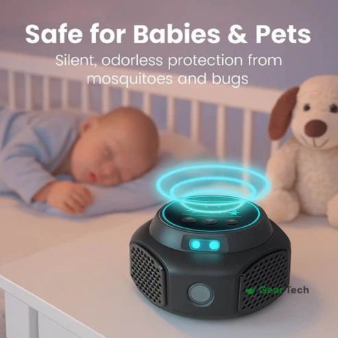 Ultrasonic Rodent Repeller | Indoor/Outdoor Mouse & Rat Plug-In