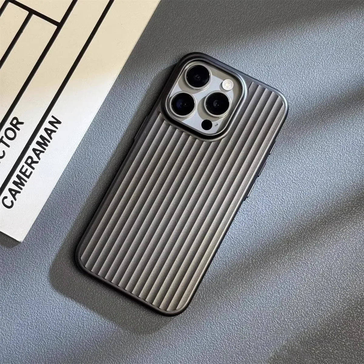 Titanium iPhone Case | Shockproof Protective Phone Cover | Heavy-Duty