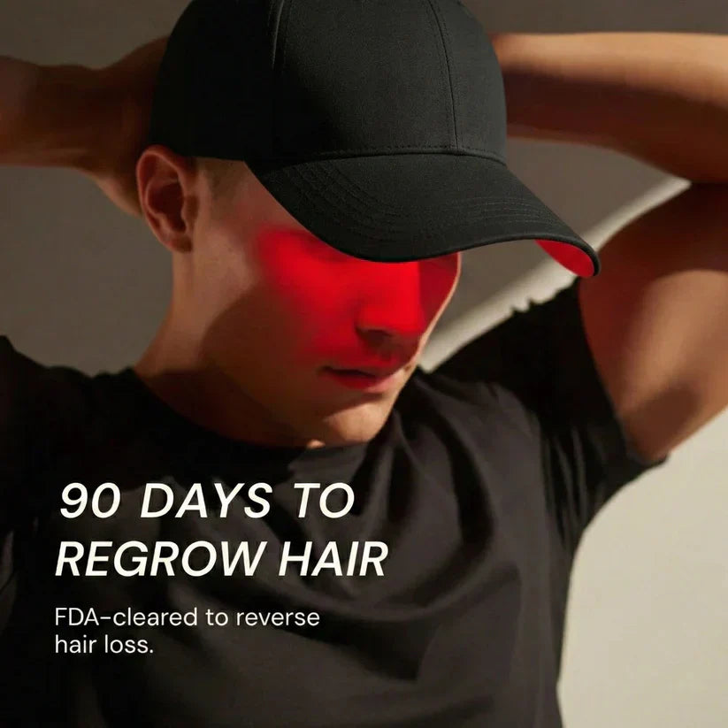 Red Light Therapy Cap for Hair Growth | LED Scalp Regrowth Helmet