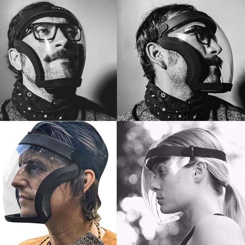 Large Transparent Face Shield for Full Facial Protection