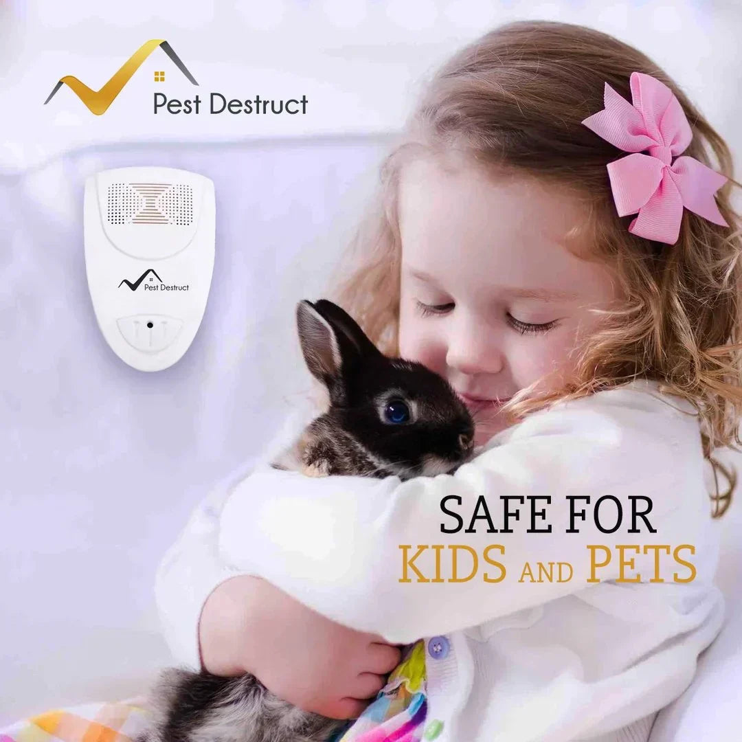 Ultrasonic Bed Bug Repeller Plug-In for Safe and Effective Pest Control