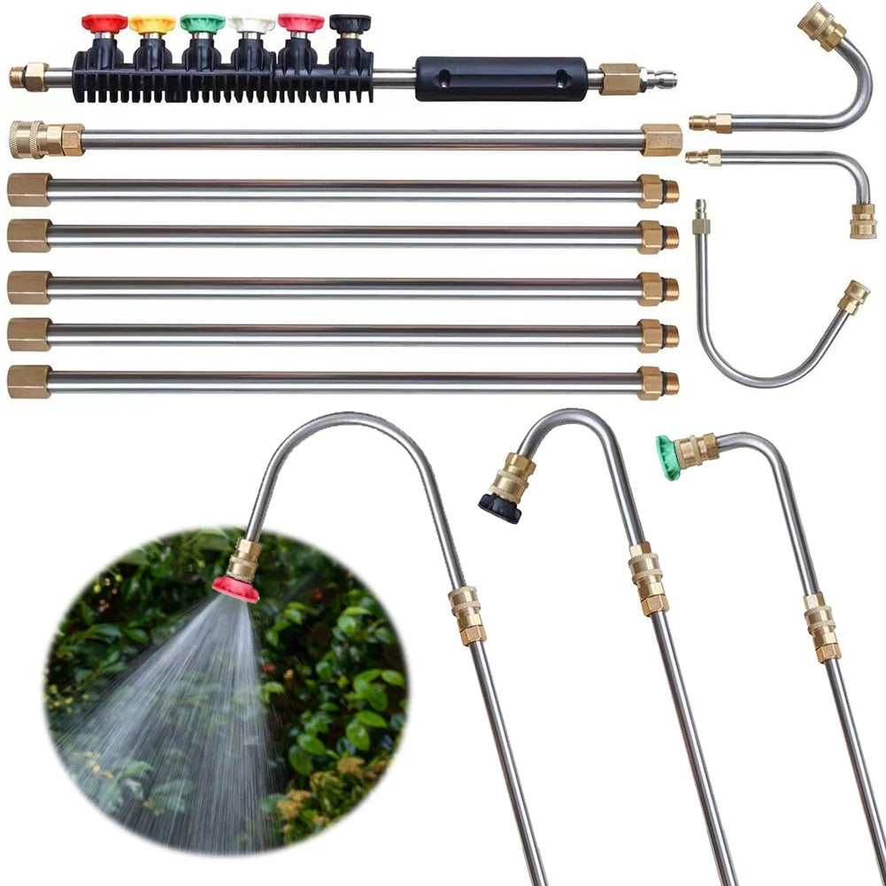 4000 PSI Telescoping Pressure Washer Wand | Gutter & Roof Cleaner