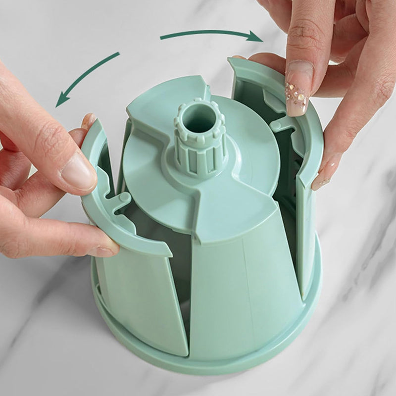Rotary Cheese Grater & Vegetable Slicer | Multi-Blade Food Shredder